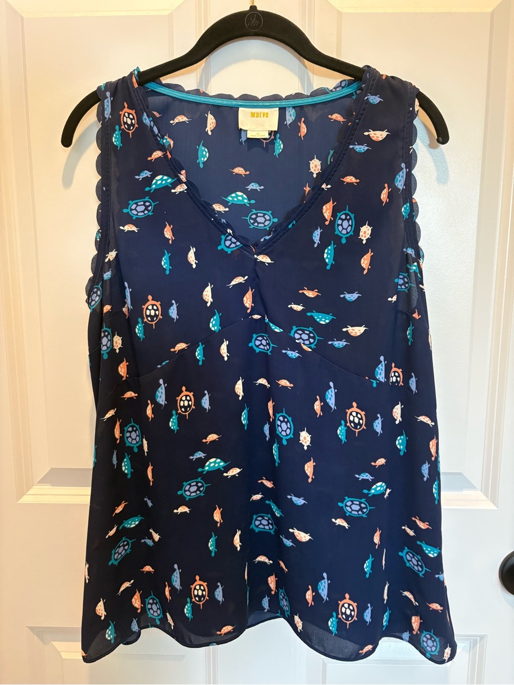 Anthropologie Maeve Turtle Top - 12